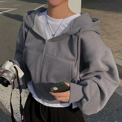 Sophia | Dames hoodie met rits