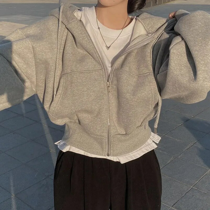 Sophia | Dames hoodie met rits