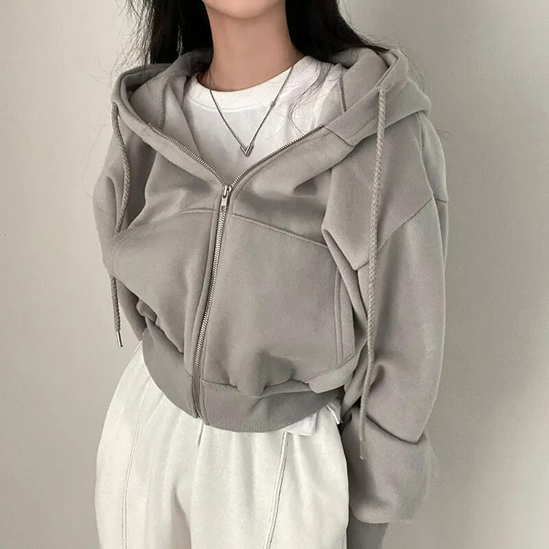 Sophia | Dames hoodie met rits