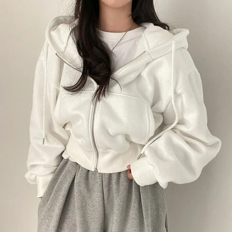 Sophia | Dames hoodie met rits