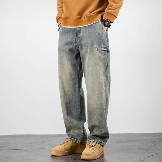 Ethan | Relaxed-fit vintage jeans heren