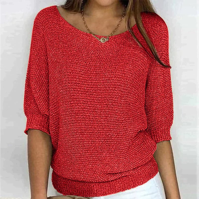 Jocelyn | Luxe Blouse met Korte Mouwen