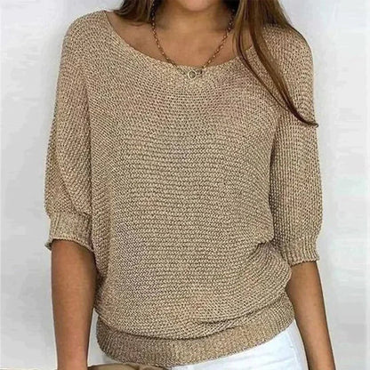Jocelyn | Luxe Blouse met Korte Mouwen