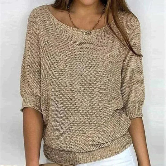Jocelyn | Luxe Blouse met Korte Mouwen
