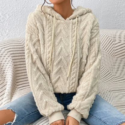 Elena | Gestructureerde Chevron Hoodie