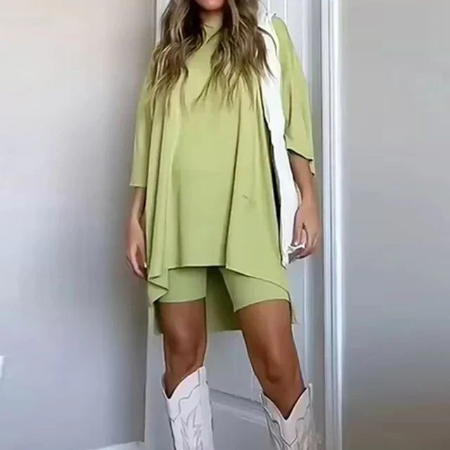 Alicia | Oversized Tuniek & Shorts Set