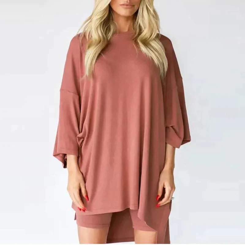 Alicia | Oversized Tuniek & Shorts Set