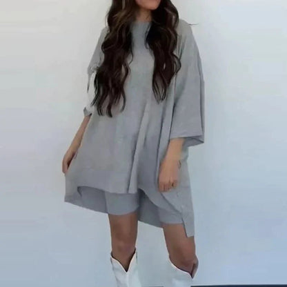 Alicia | Oversized Tuniek & Shorts Set