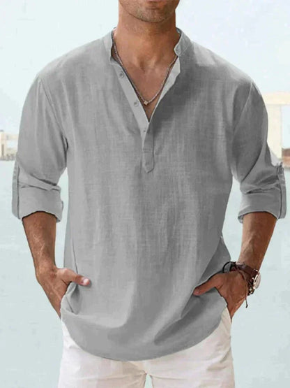 Jacob | Heren Zomer Linnen Shirt