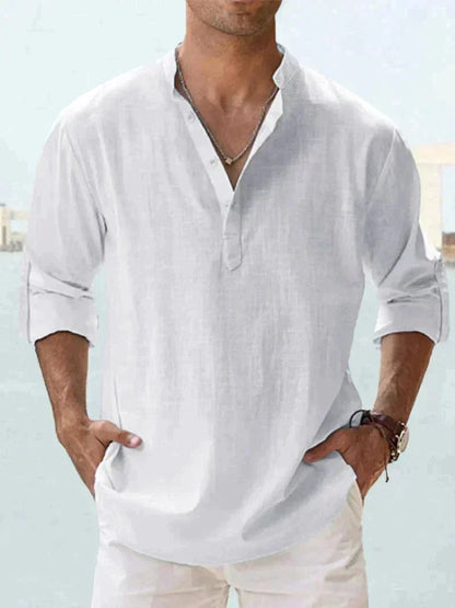 Jacob | Heren Zomer Linnen Shirt