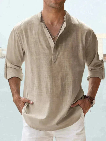 Jacob | Heren Zomer Linnen Shirt
