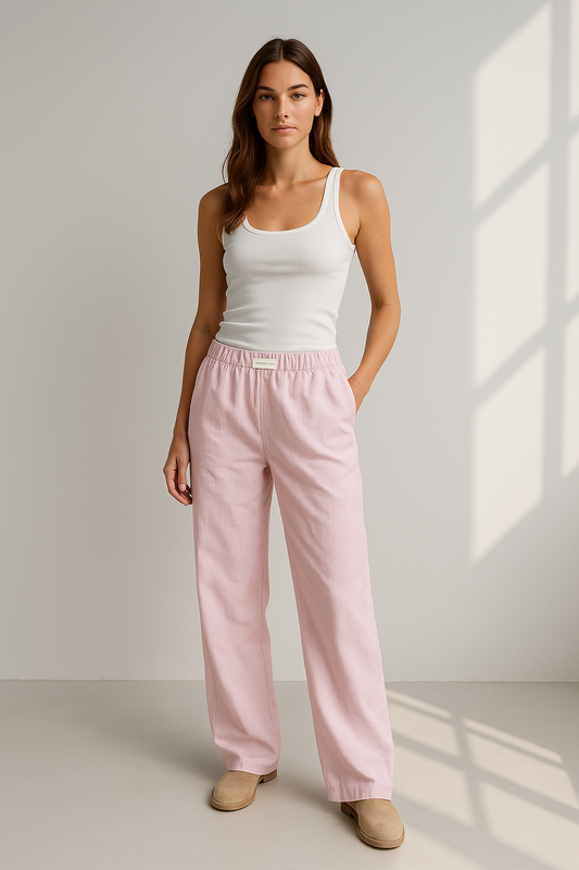 Brielle | Casual Broek met Elastische Taille
