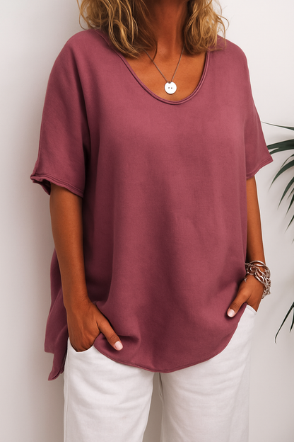 Celeste | Stijlvol Casual T-shirt met Relaxte Pasvorm