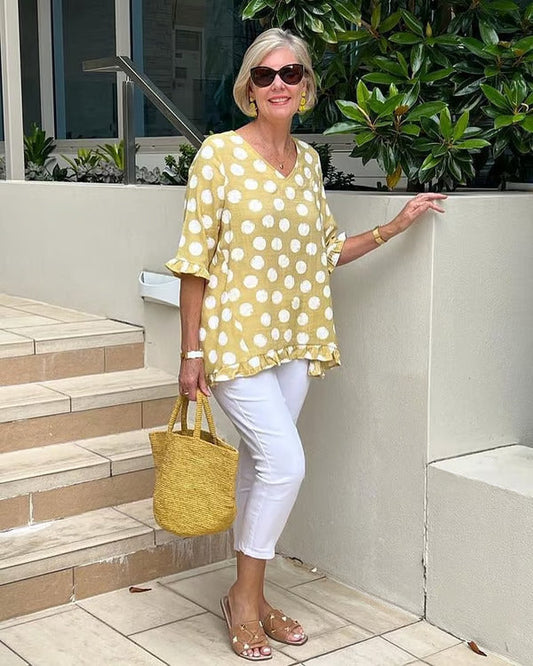 Bailey | Elegante Blouse met V-Hals