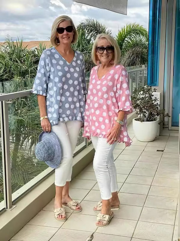 Bailey | Elegante Blouse met V-Hals