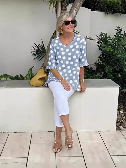 Bailey | Elegante Blouse met V-Hals