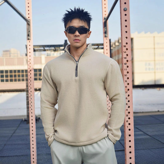 Icoon | Heren fleece pullover rits