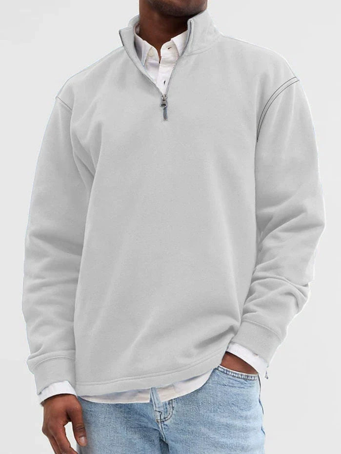 Topman | Heren sweatshirt korte rits