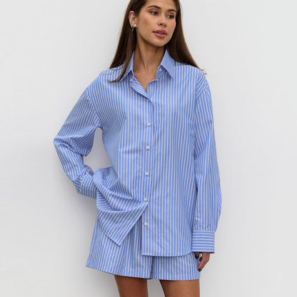 Vera | Casual Gestreepte Set