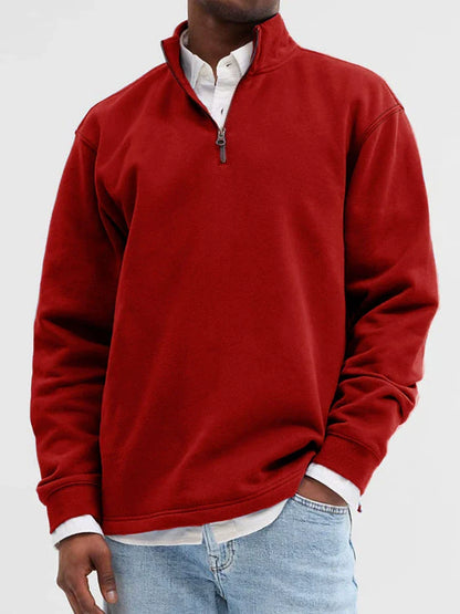 Topman | Heren sweatshirt korte rits