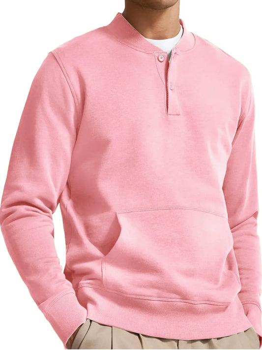 Topman | Heren sweatshirt met knopen