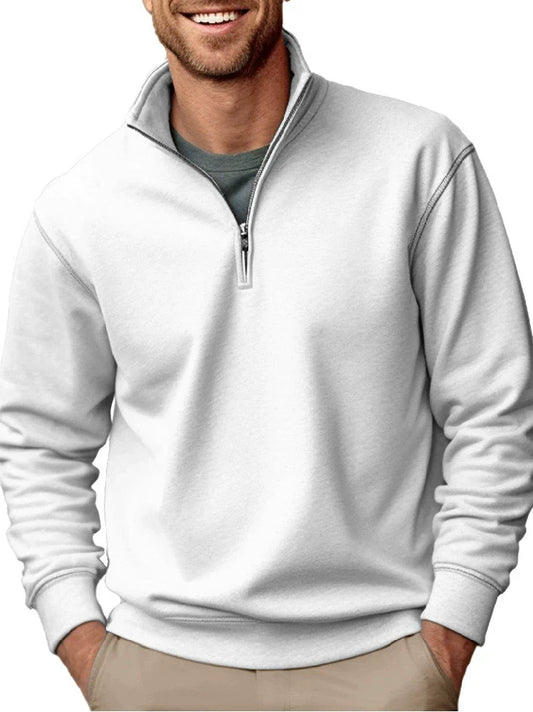 Alex | Heren sweatshirt kwart rits