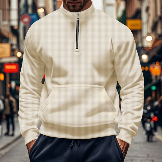 Alex | Heren sweatshirt half zip