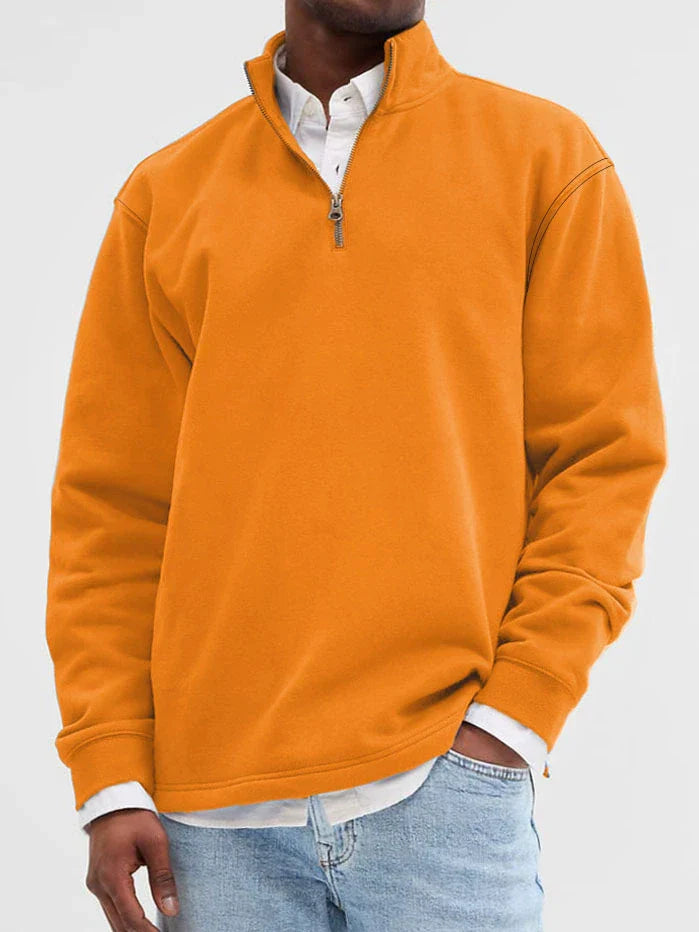 Topman | Heren sweatshirt korte rits
