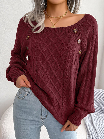 Iris | Dames casual gebreide trui
