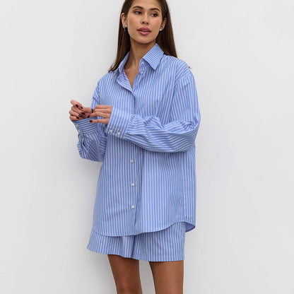 Vera | Casual Gestreepte Set