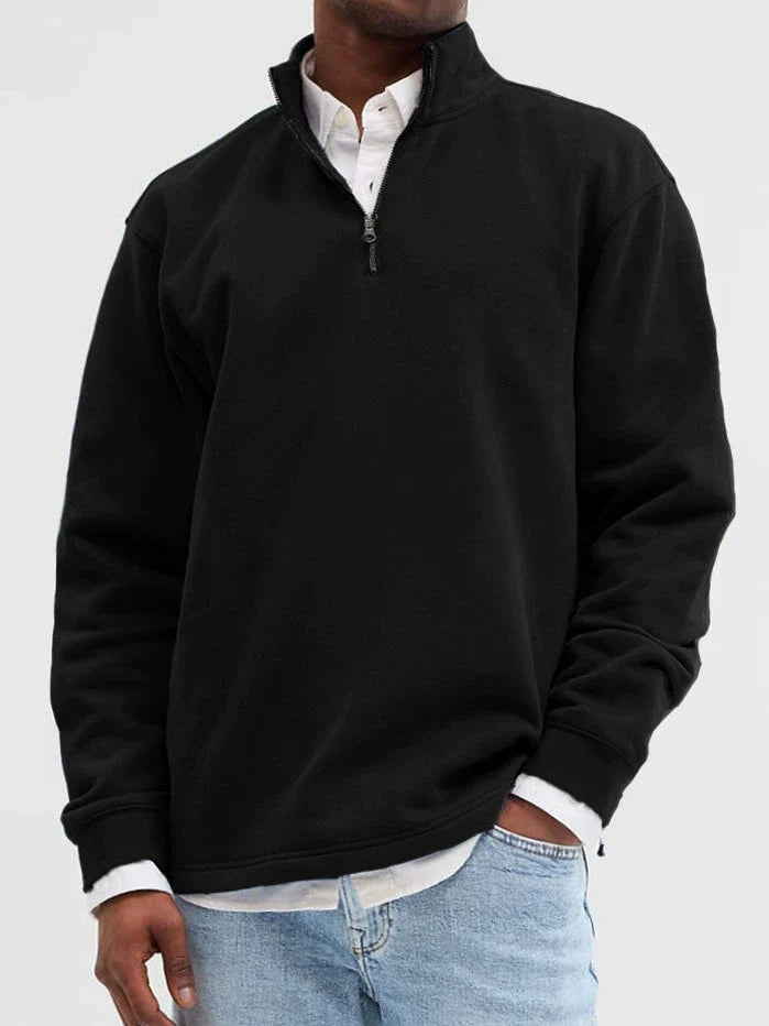 Topman | Heren sweatshirt korte rits