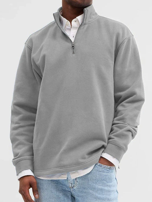 Topman | Heren sweatshirt korte rits