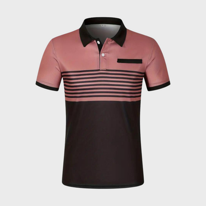 Isaac | Block Polo Shirt voor Heren