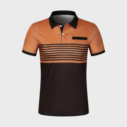 Isaac | Block Polo Shirt voor Heren