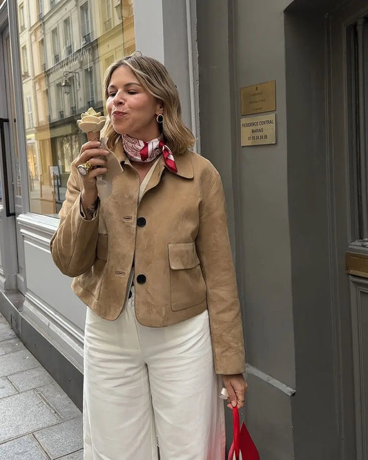 Alicia | Korte Stijlvolle Jas Dames