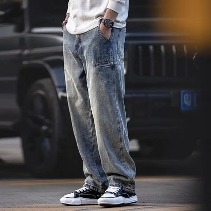 Ethan | Relaxed-fit vintage jeans heren