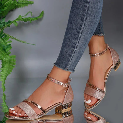 Maria | Stijlvolle Sandalen met Blokhak
