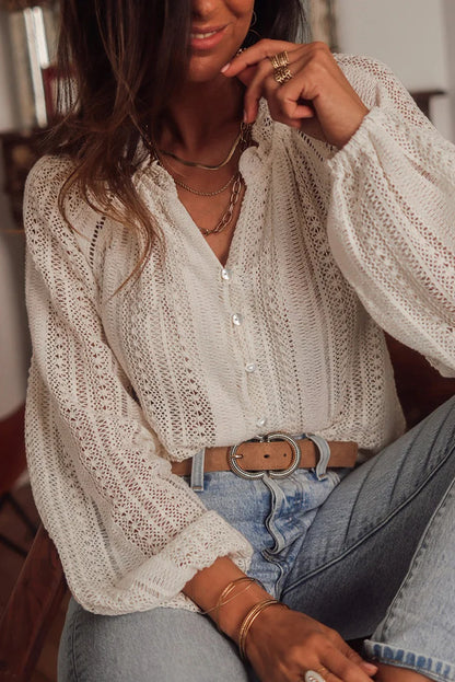 Karter | Elegante Blouse met Knopen Dames