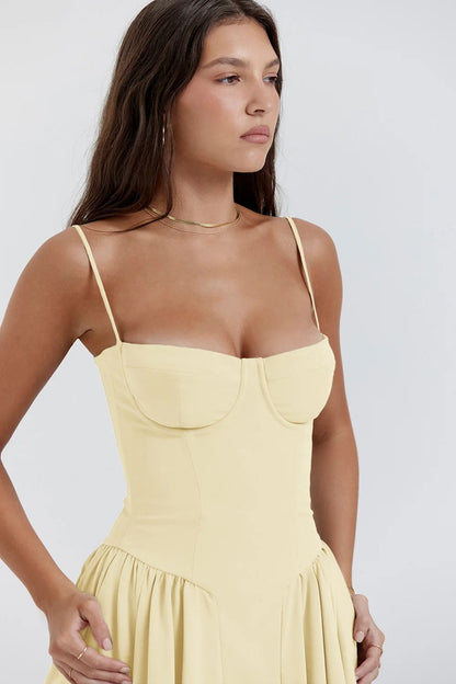 Andrea | Dames Flatterende Midi Jurk