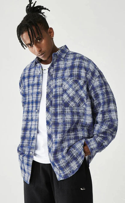 Connor | Casual Geruit Shirt voor Heren