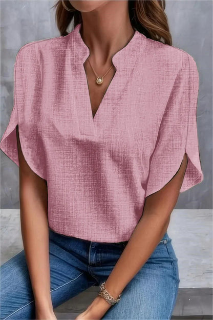 Claire | Casual V-hals Top voor Vrouwen
