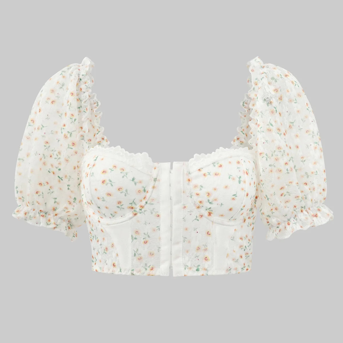Madeline | Elegante Bloemenbustier voor Vrouwen