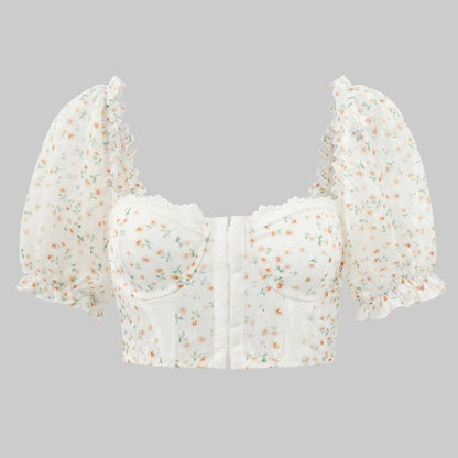 Madeline | Elegante Bloemenbustier voor Vrouwen