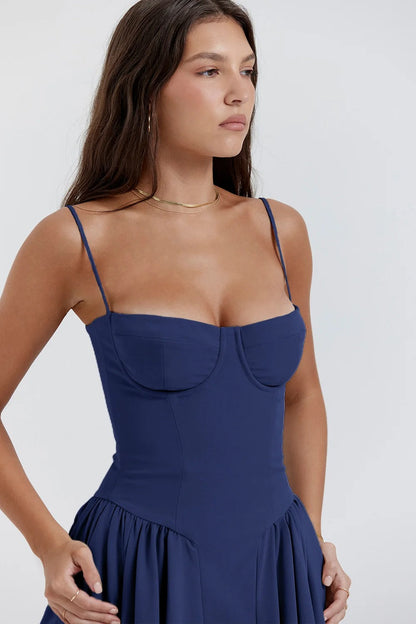 Andrea | Dames Flatterende Midi Jurk