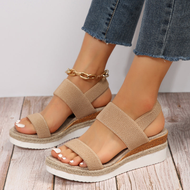 Sadie | Stijlvolle Comfortabele Plateausandalen