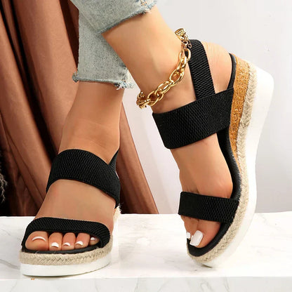 Sadie | Stijlvolle Comfortabele Plateausandalen