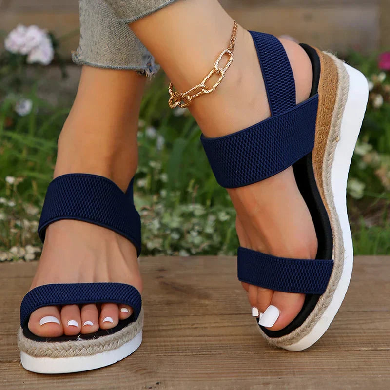 Sadie | Stijlvolle Comfortabele Plateausandalen