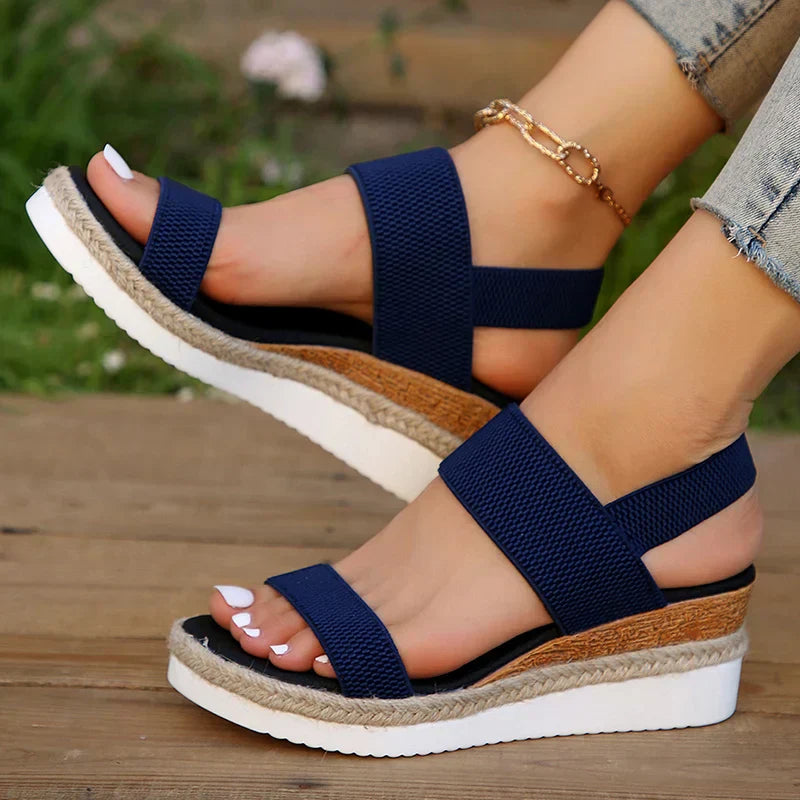 Sadie | Stijlvolle Comfortabele Plateausandalen