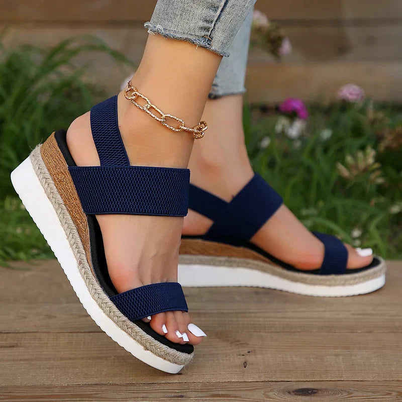 Sadie | Stijlvolle Comfortabele Plateausandalen