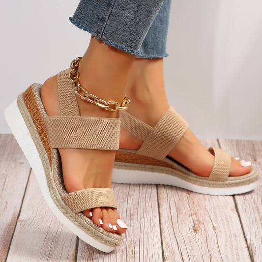 Sadie | Stijlvolle Comfortabele Plateausandalen